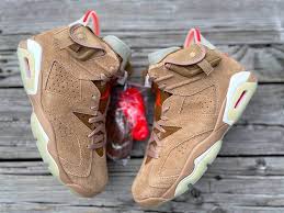Travis Scott x Jordan 6 Retro 'British Khaki' photo review