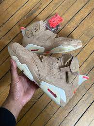 Travis Scott x Jordan 6 Retro 'British Khaki' photo review