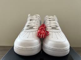 Supreme x Air Force 1 Low 'Box Logo - White' photo review