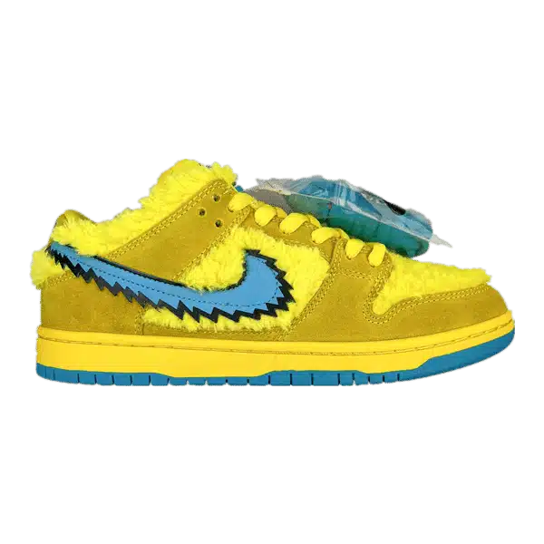Nike Dunk SB Low Grateful Dead Bears Opti Yellow Nike Dunk SB Low Grateful Dead Bears Opti Yellow